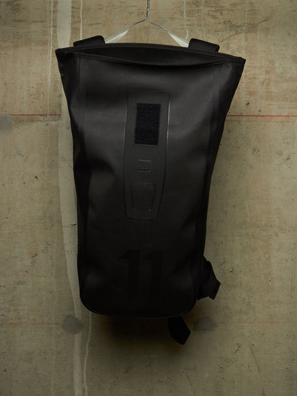 11 by Boris Bidjan Saberi x Ortlieb Black Nylon Velocity Back Pack