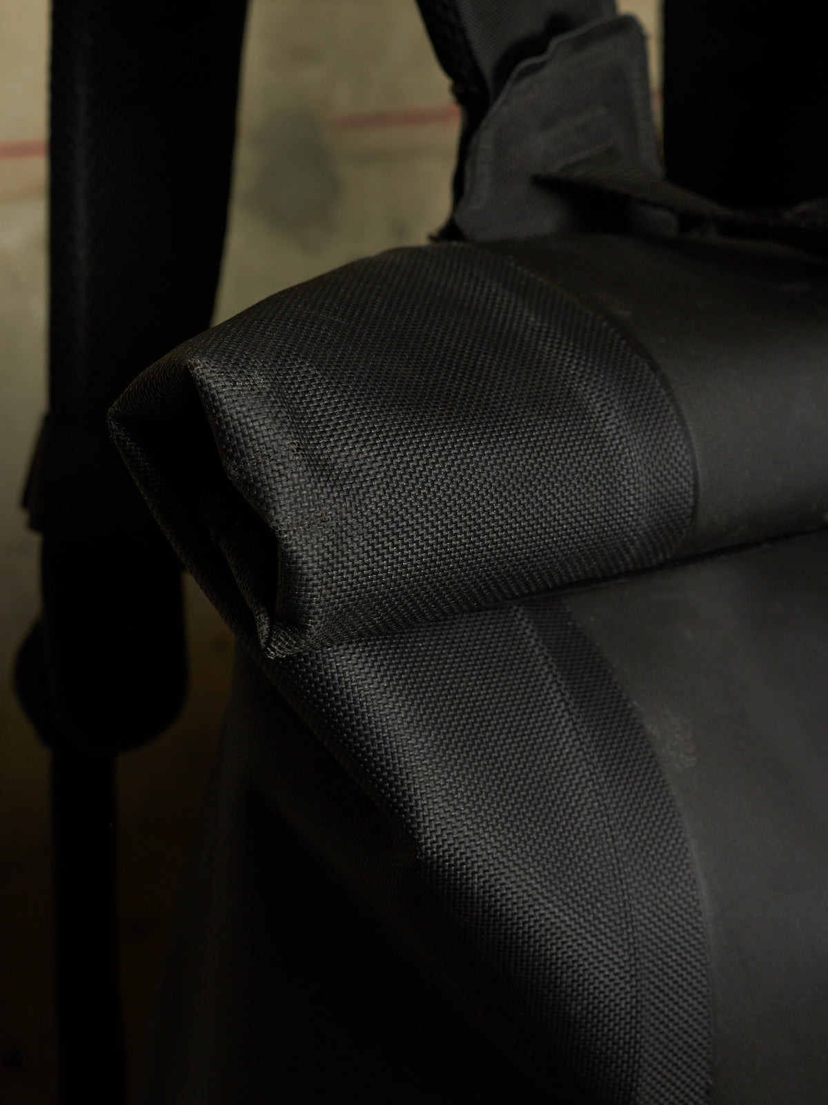 11 by Boris Bidjan Saberi x Ortlieb Black Nylon Velocity Back Pack