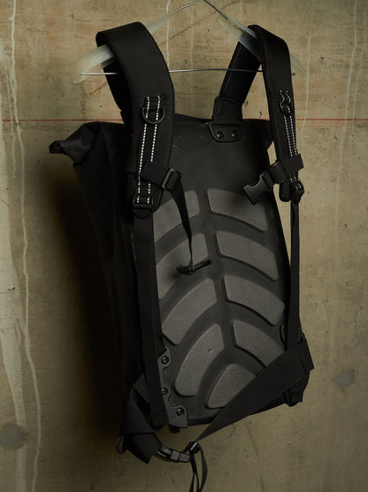11 by Boris Bidjan Saberi x Ortlieb Black Nylon Velocity Back Pack