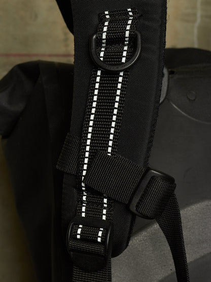 11 by Boris Bidjan Saberi x Ortlieb Black Nylon Velocity Back Pack