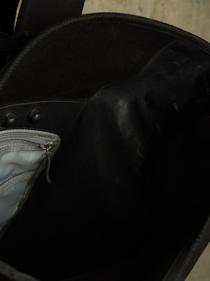 11 by Boris Bidjan Saberi x Ortlieb Black Nylon Velocity Back Pack