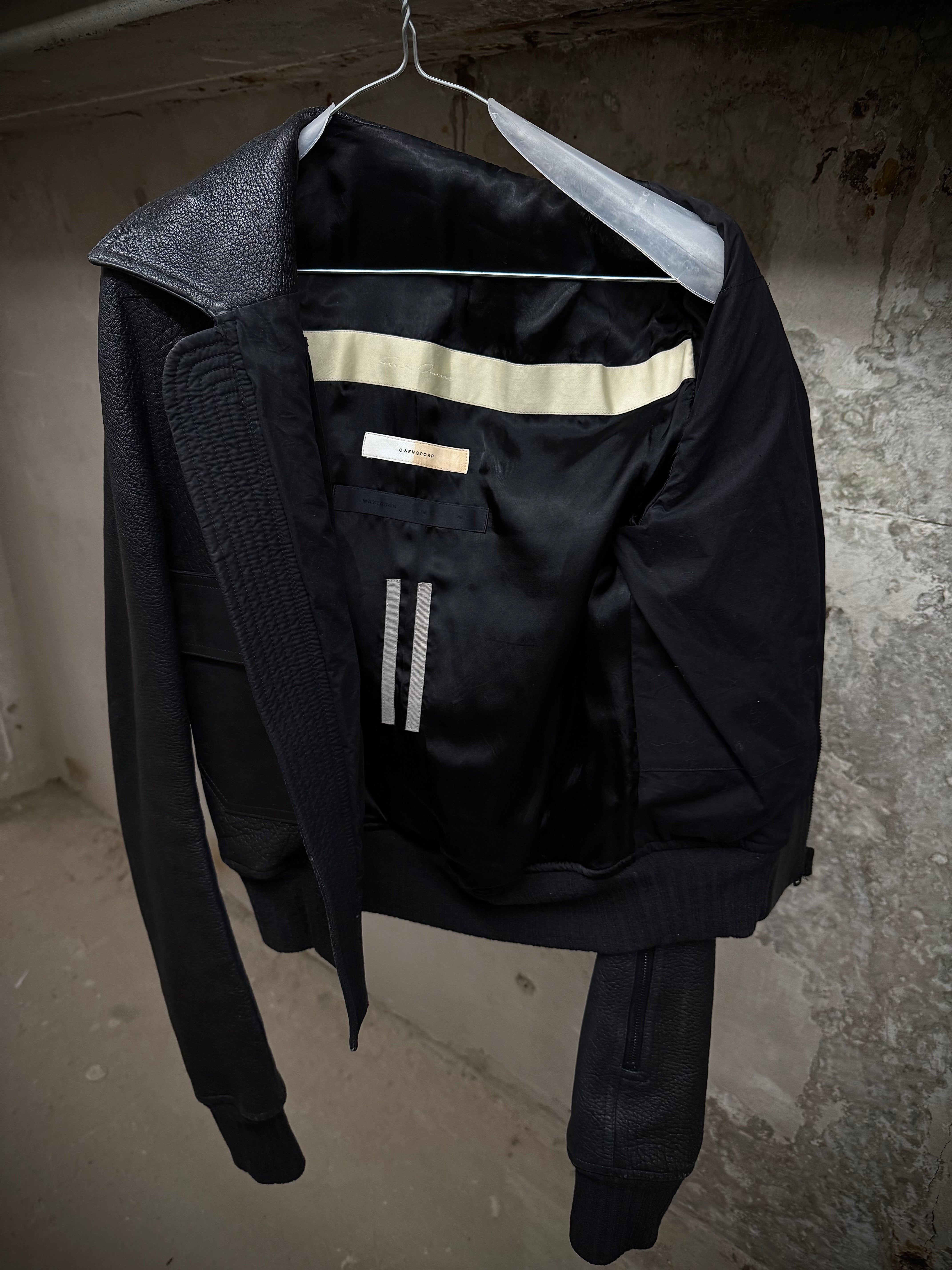 Rick Owens AW16 Mastodon Leather Jacket | Archive – DRIEW