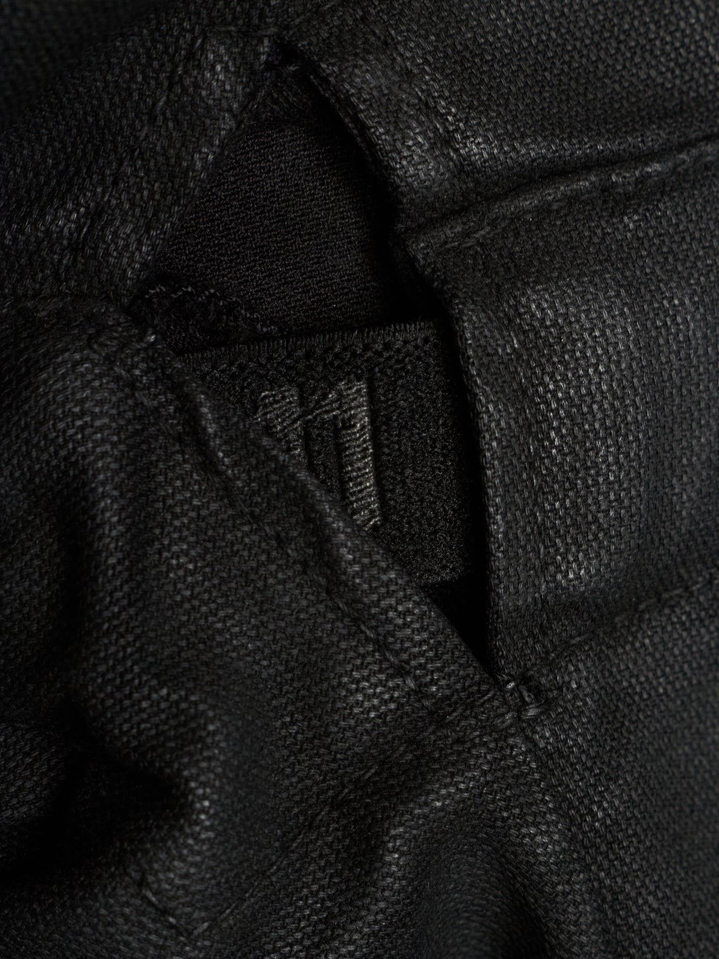 11 by Boris Bidjan Saberi AW18-19 'J14 F-1456' Lined Waxed Zipped Trucker Jacket