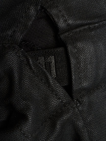 11 by Boris Bidjan Saberi AW18-19 'J14 F-1456' Lined Waxed Zipped Trucker Jacket