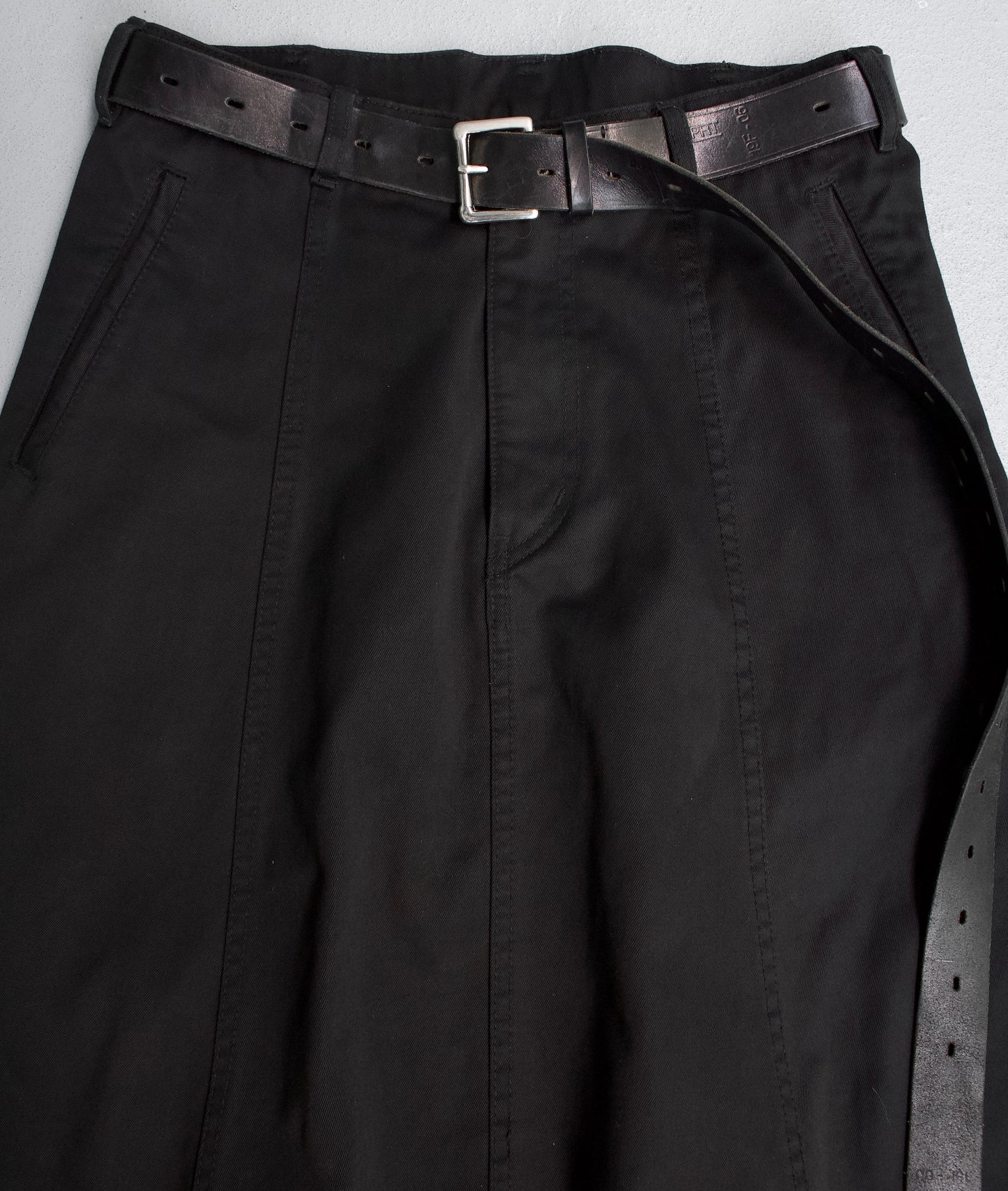 BLACK COMME des GARÇONS AW09 Drop-Crotch Denim Trousers