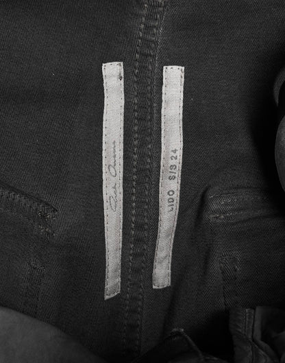 Rick Owens SS24 “LIDO” Mud-washed Stefan Cargo Pants