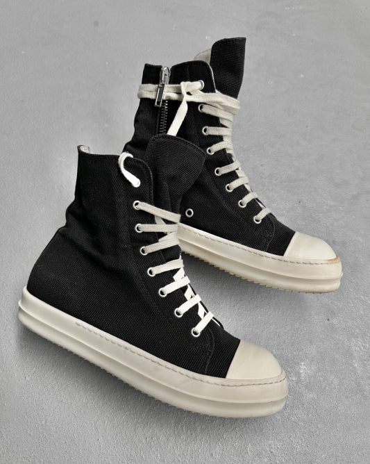 Rick Owens DRKSHDW AW15 “SPHINX” Canvas Ramones Sneakers