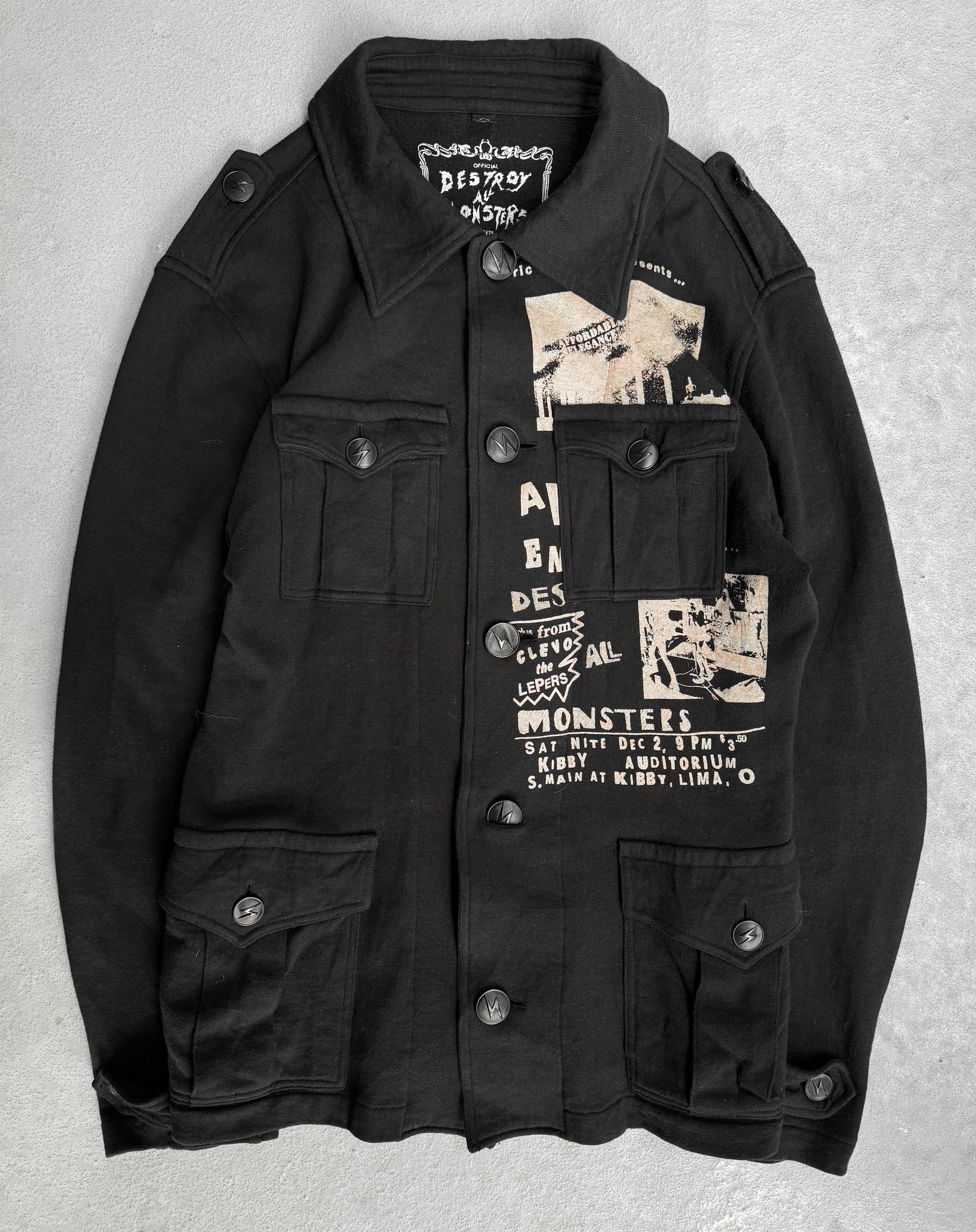 destroy all monsters shirt Hysteric Glamour AW06 Destroy All Monsters Fleece Shirt – DRIEW