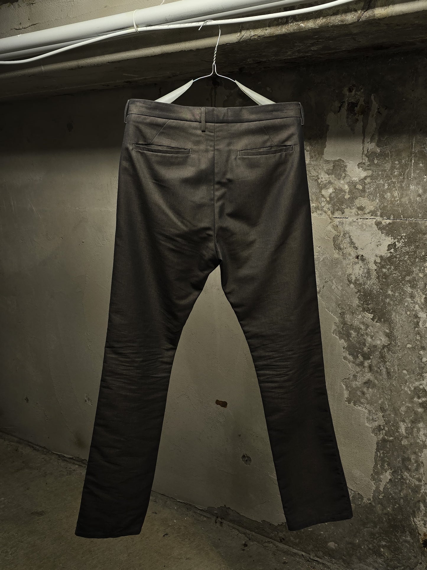 DEEPTI Collection °015 ‘P-035 ARG-8/925’ .999 Silver Plated Open-Zipfly Classic Trousers