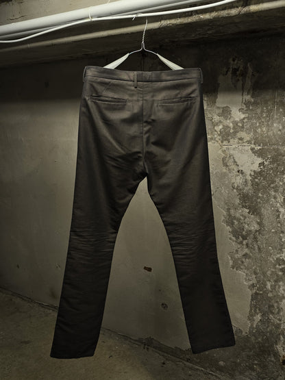 DEEPTI Collection °015 ‘P-035 ARG-8/925’ .999 Silver Plated Open-Zipfly Classic Trousers