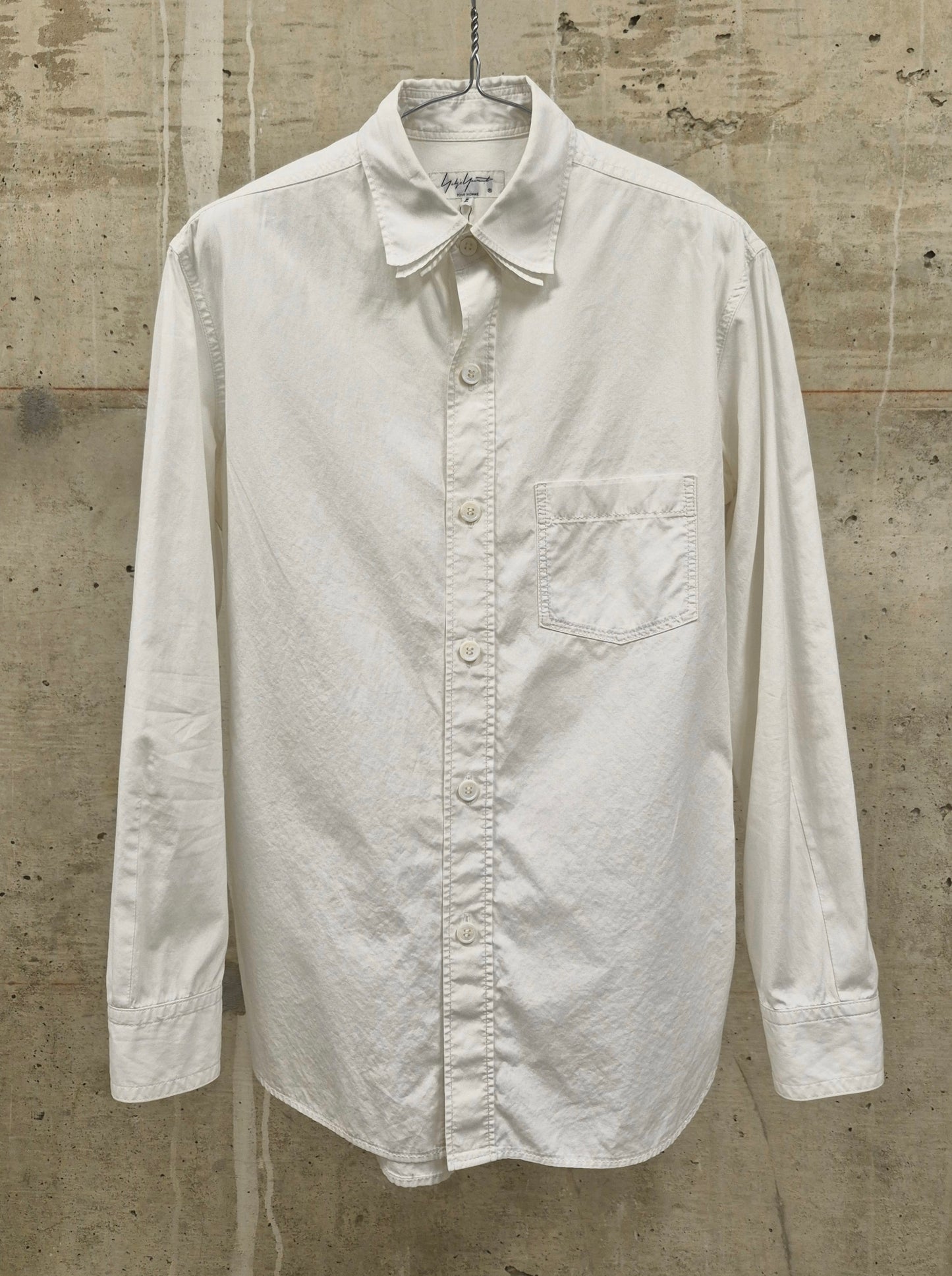 Yohji Yamamoto POUR HOMME AW18 Triple Collar Button-up Shirt