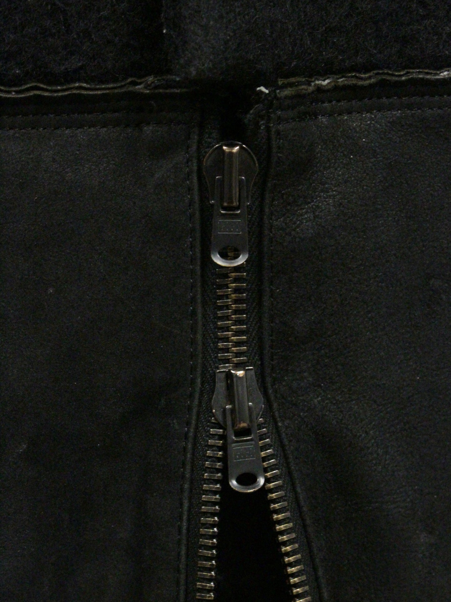 Number (N)ine AW05 "The High Streets" Hybrid Wool Sheep Leather Cargo Blazer