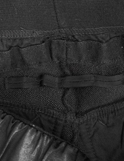 Julius_7 SS16 "Angel_s;" Coated Cotton Sweatpants