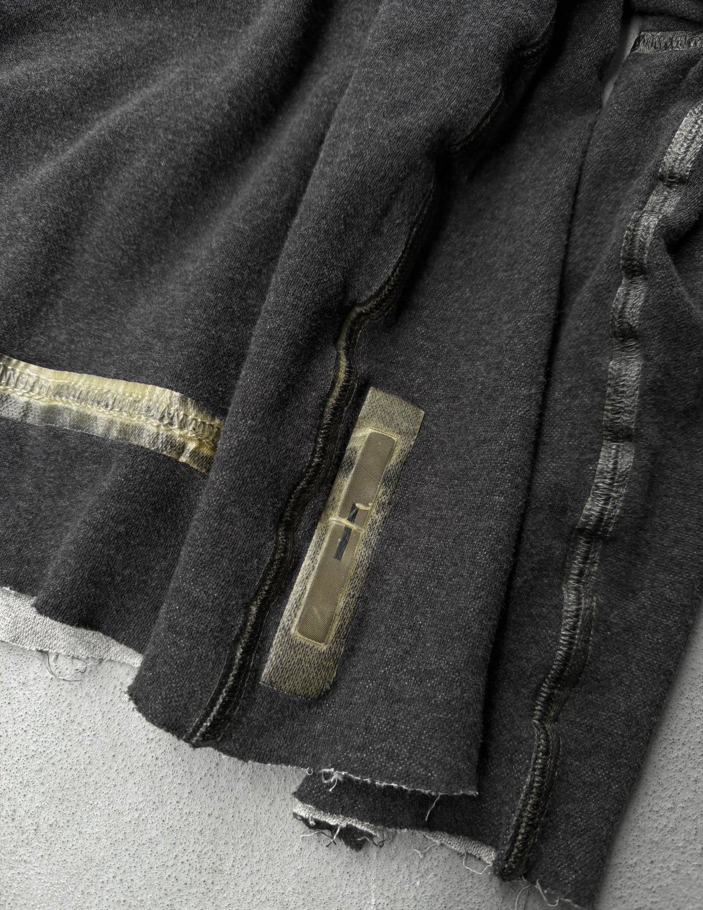 Taichi Murakami Coin Taped Seam Reversible U Long-sleeve Shirt