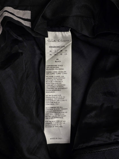 Rick Owens AW21 "GETHSEMANE" Astaires Cropped Security Pocket Pants