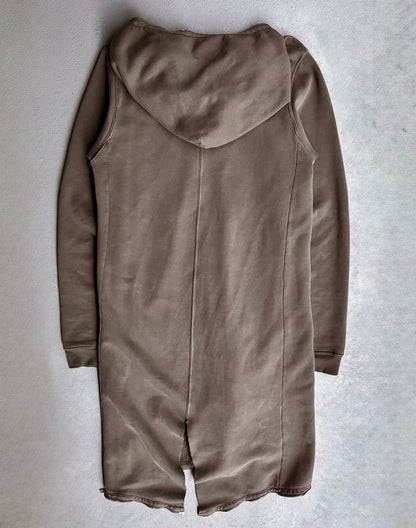 Rick Owens DRKSHDW AW08 “STAG” Bondage Gimp Hooded Long Coat