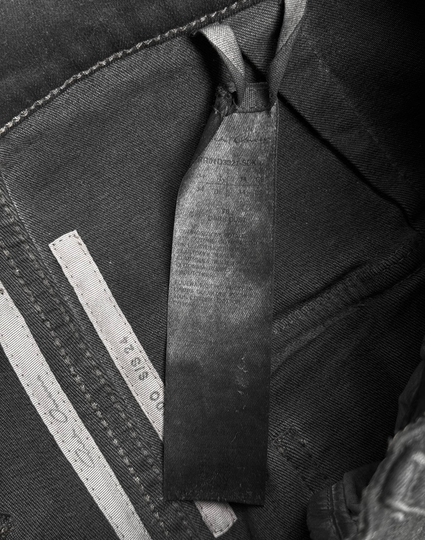 Rick Owens SS24 “LIDO” Mud-washed Stefan Cargo Pants