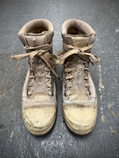Carol Christian Poell ‘AM/2524 ROOMS-PTC/01’ Object-dyed Kangaroo Leather Drip Sneakers (10) detail | DRIEW GARMENTS