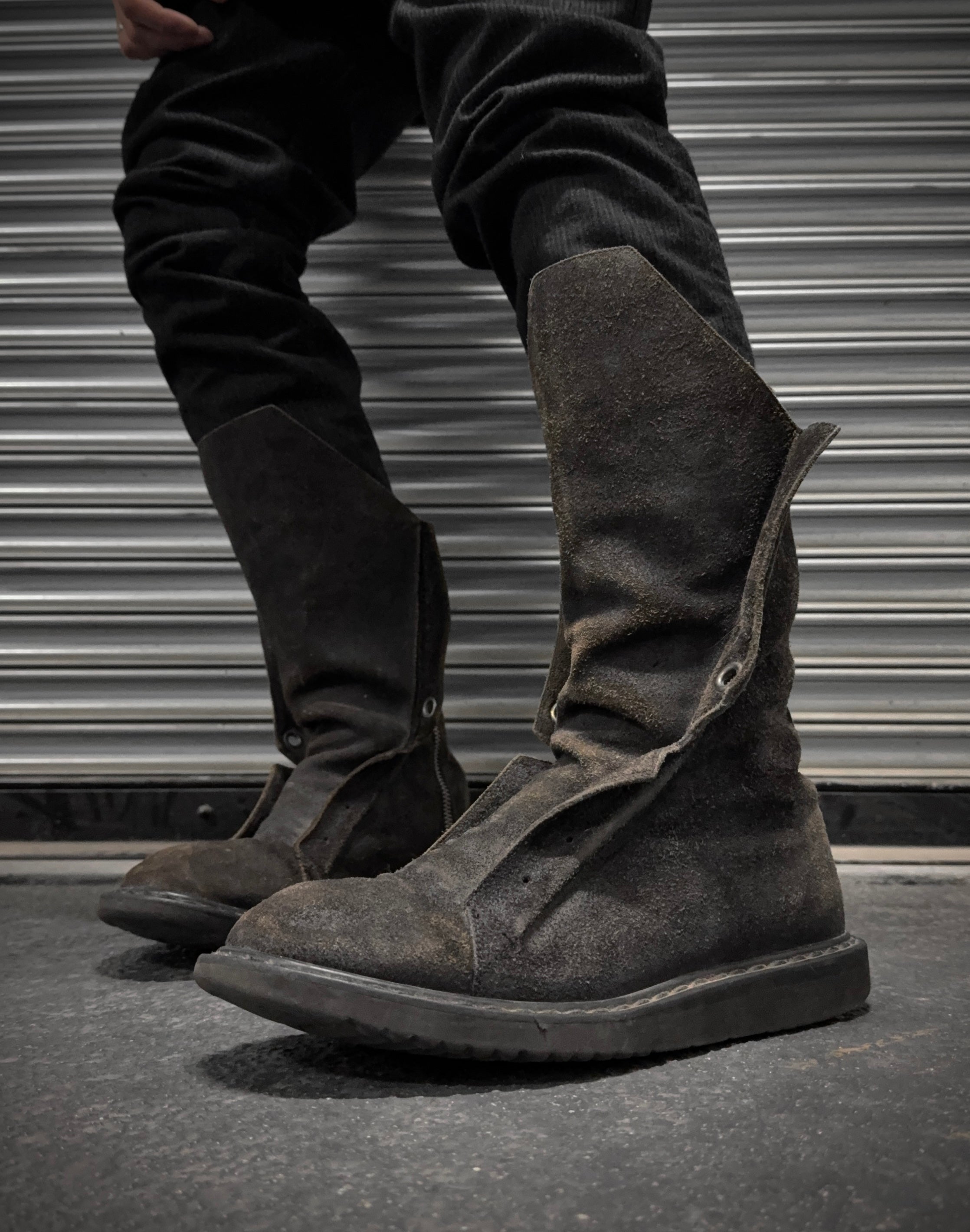 美品 12SS RICK OWENS リックオウエンス NASKA カシミヤニット ベスト Sサイズ グレー レディース 古着 中古 USED Rick Owens - 美品 12SS RICK OWENS リックオウエンス NASKA カシミヤ