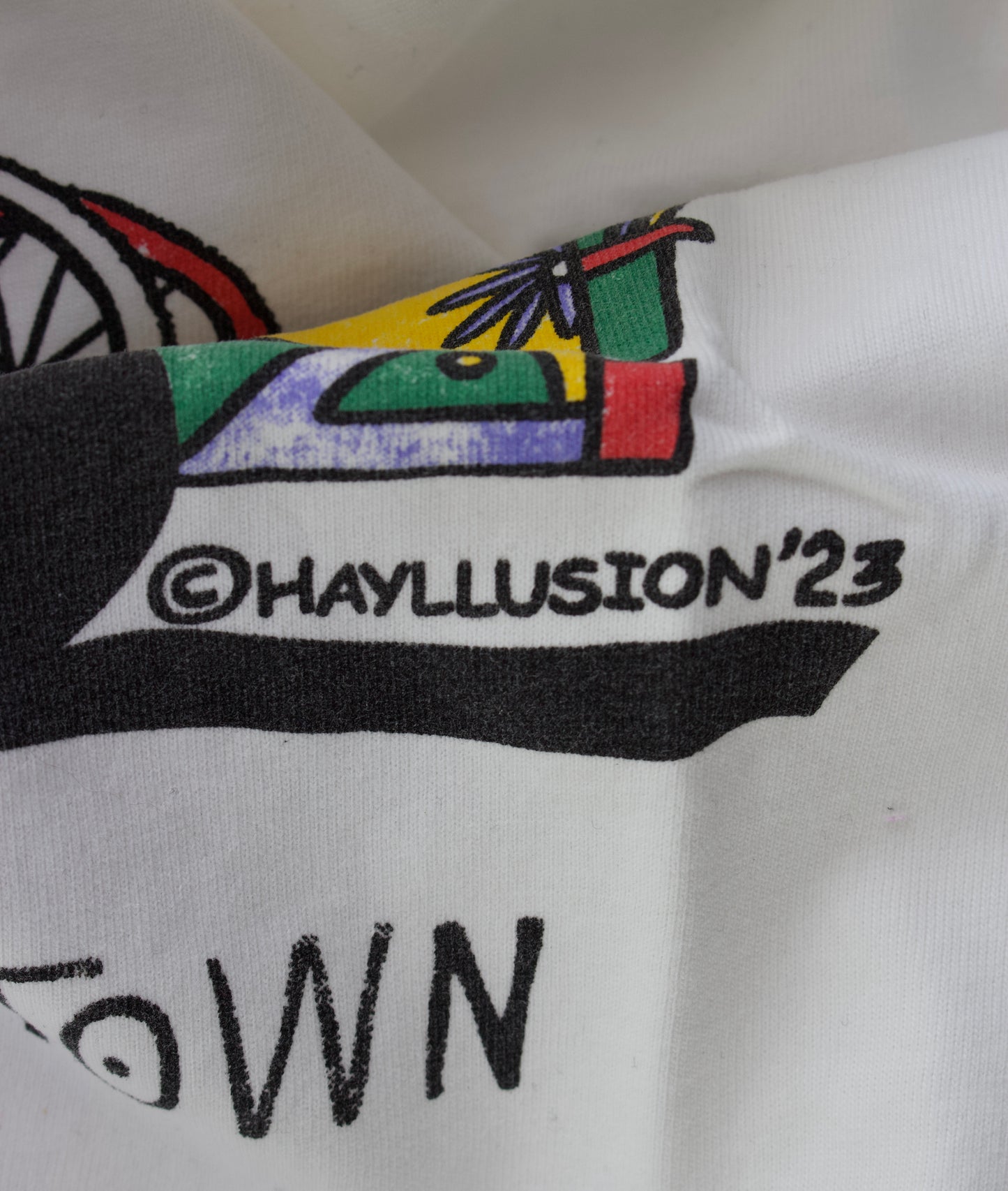 Hayllusion Vol.1 “HOGTOWN” Washed Boxy T-shirt