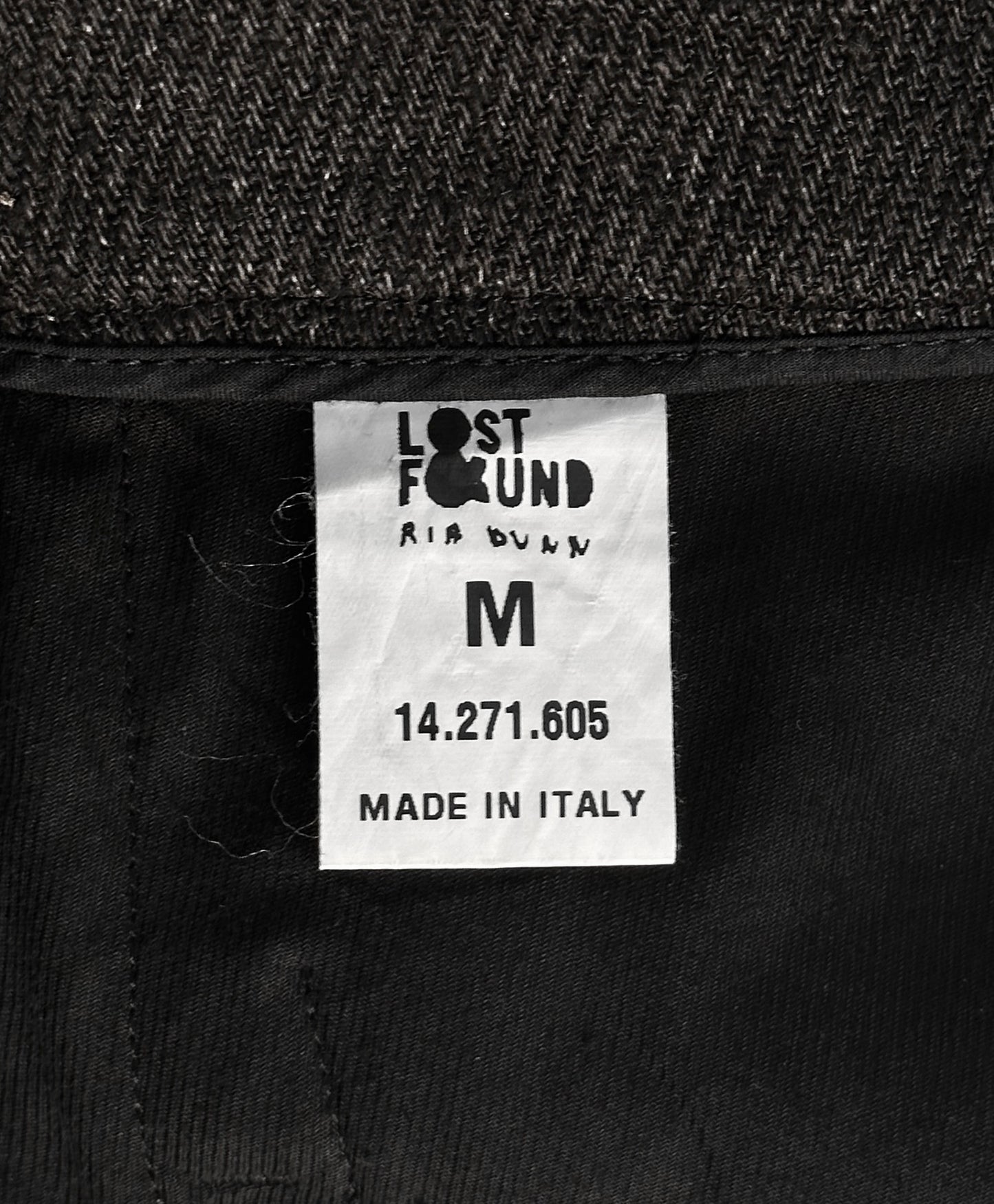 Lost & Found by Ria Dunn SS14 Drop-crotch Linen J-cut Pants