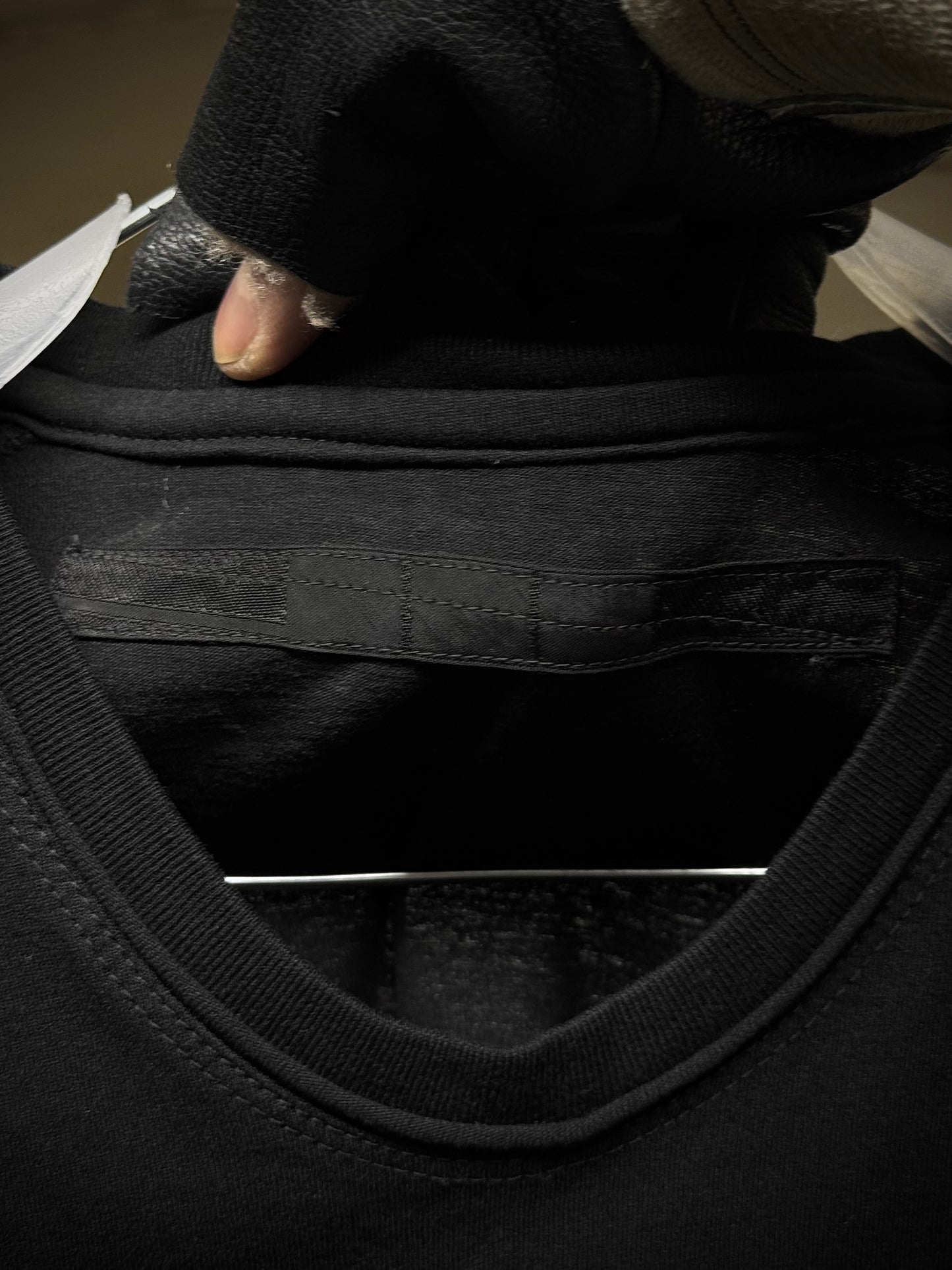 Julius_7 NILøS by Julius_7 AW16-17 {PILLARS} Cotton Boil Jersey Graphic T-shirt detail | DRIEW GARMENTS