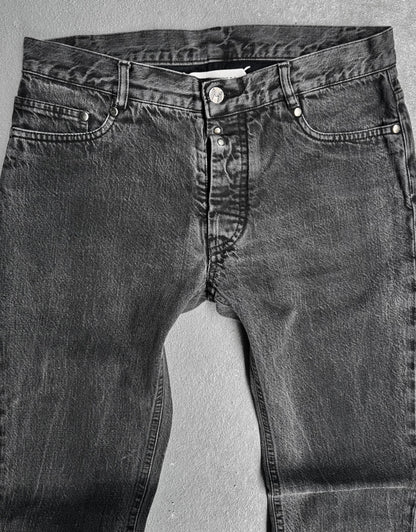 Maison Martin Margiela AW09 Washed Grey Slim-fit Denim