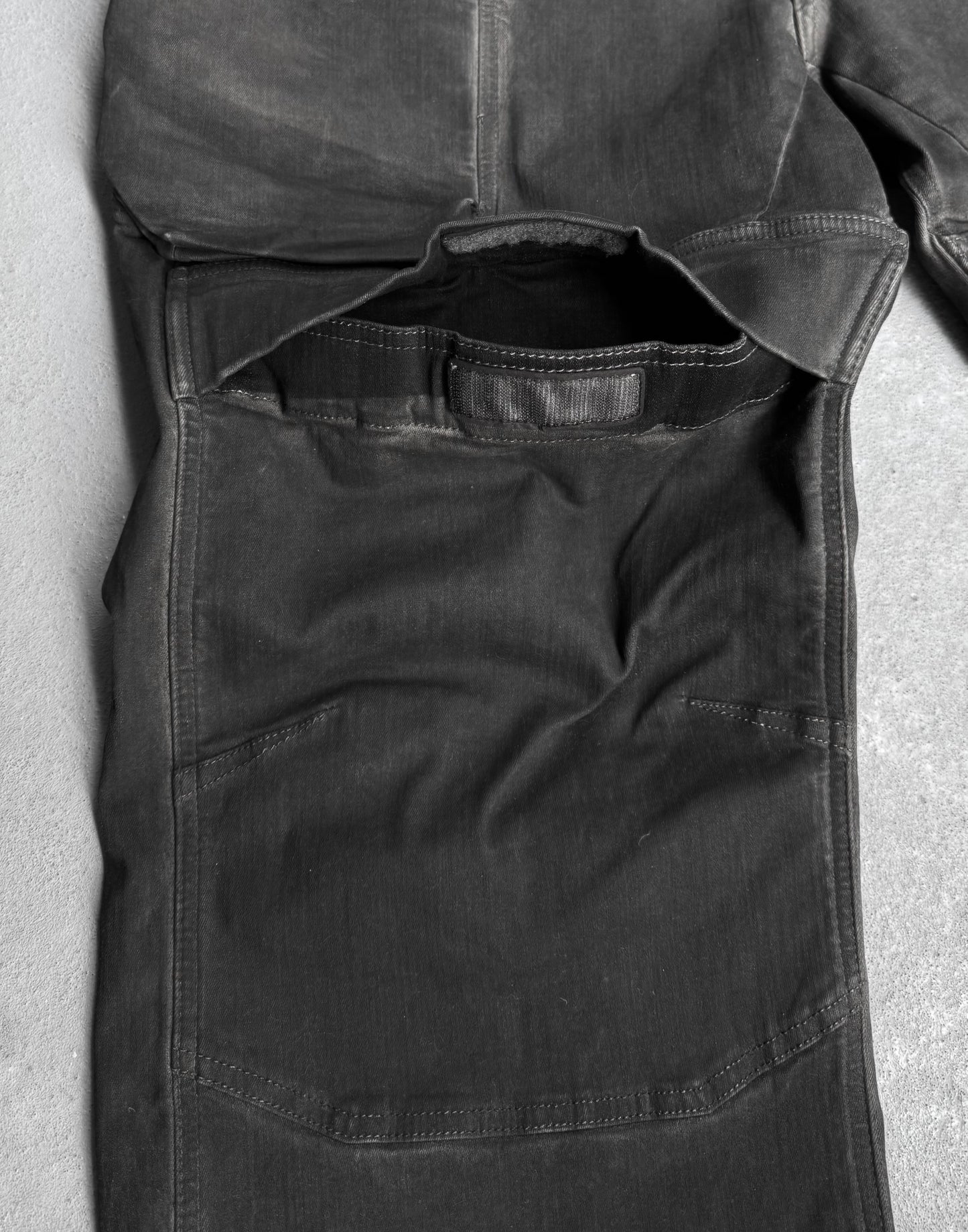 Rick Owens SS24 “LIDO” Mud-washed Stefan Cargo Pants