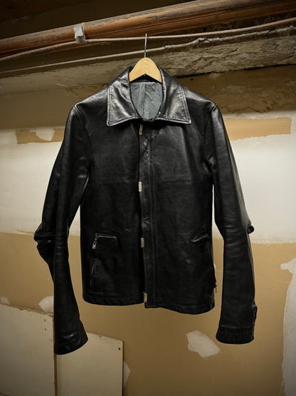 Carol Christian Poell ‘LM/2498 CORS-PTC/010’ Object-dyed Lined Scarstitch Horse Leather Jacket (Siz | Archive Fashion Toronto