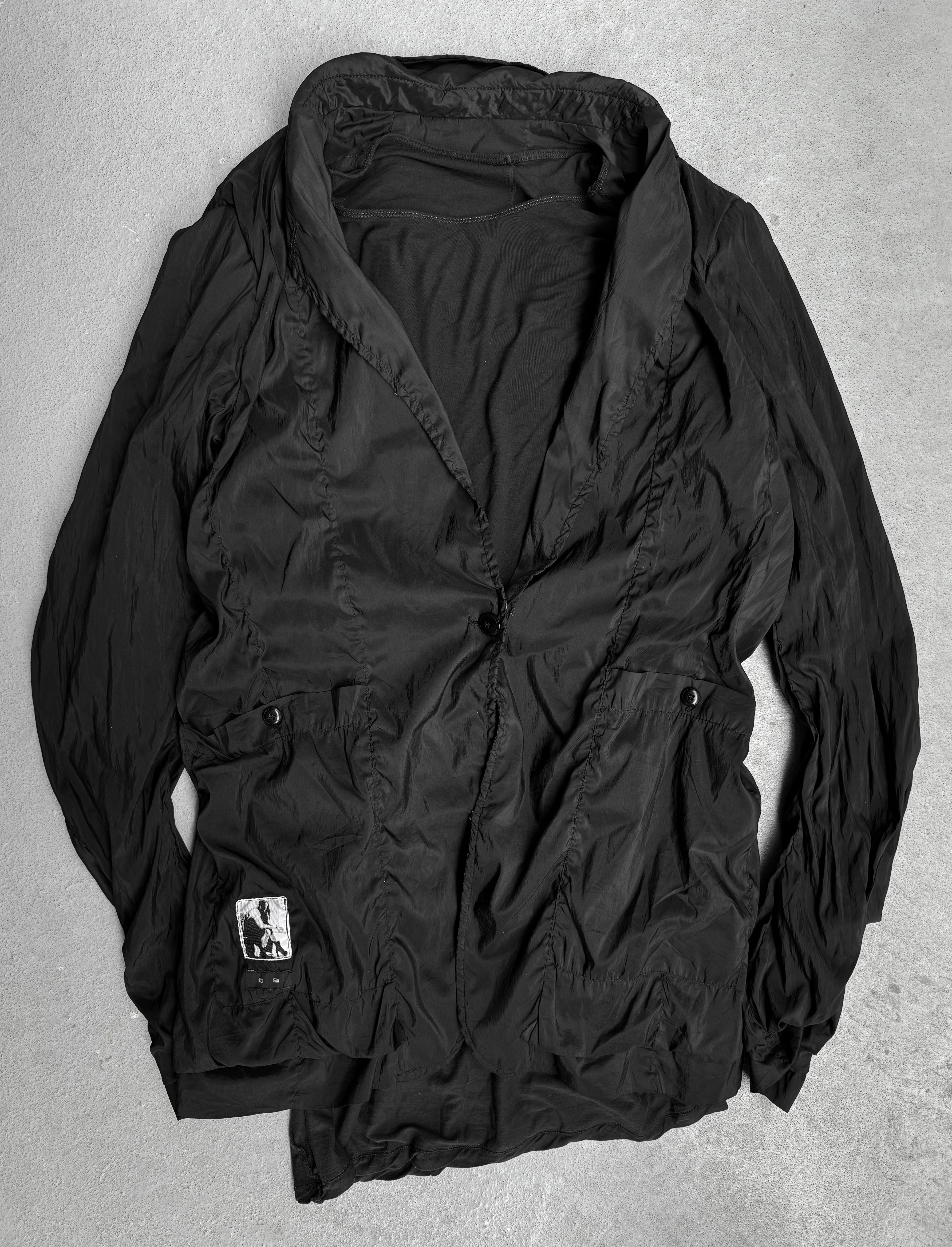 Rick Owens DRKSHDW SS14 Invert Layered Nylon Blazer | DRIEW
