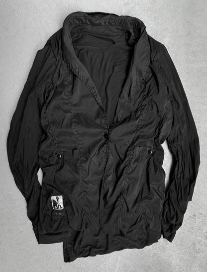 Rick Owens DRKSHDW SS14 “VICIOUS” Invert Layered Nylon Blazer