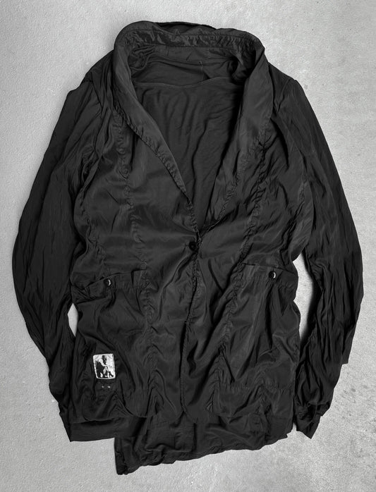 Rick Owens DRKSHDW SS14 “VICIOUS” Invert Layered Nylon Blazer