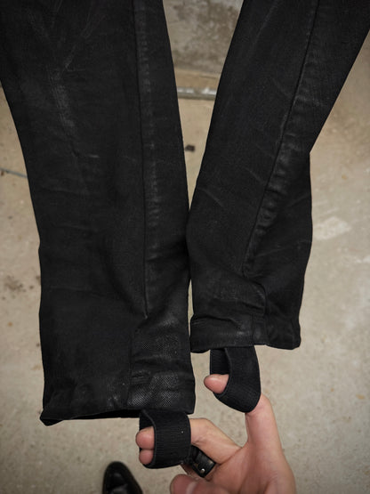 Boris Bidjan Saberi AW24 ‘P13 TF F1939’ Black Light Vinyl Coated Denim
