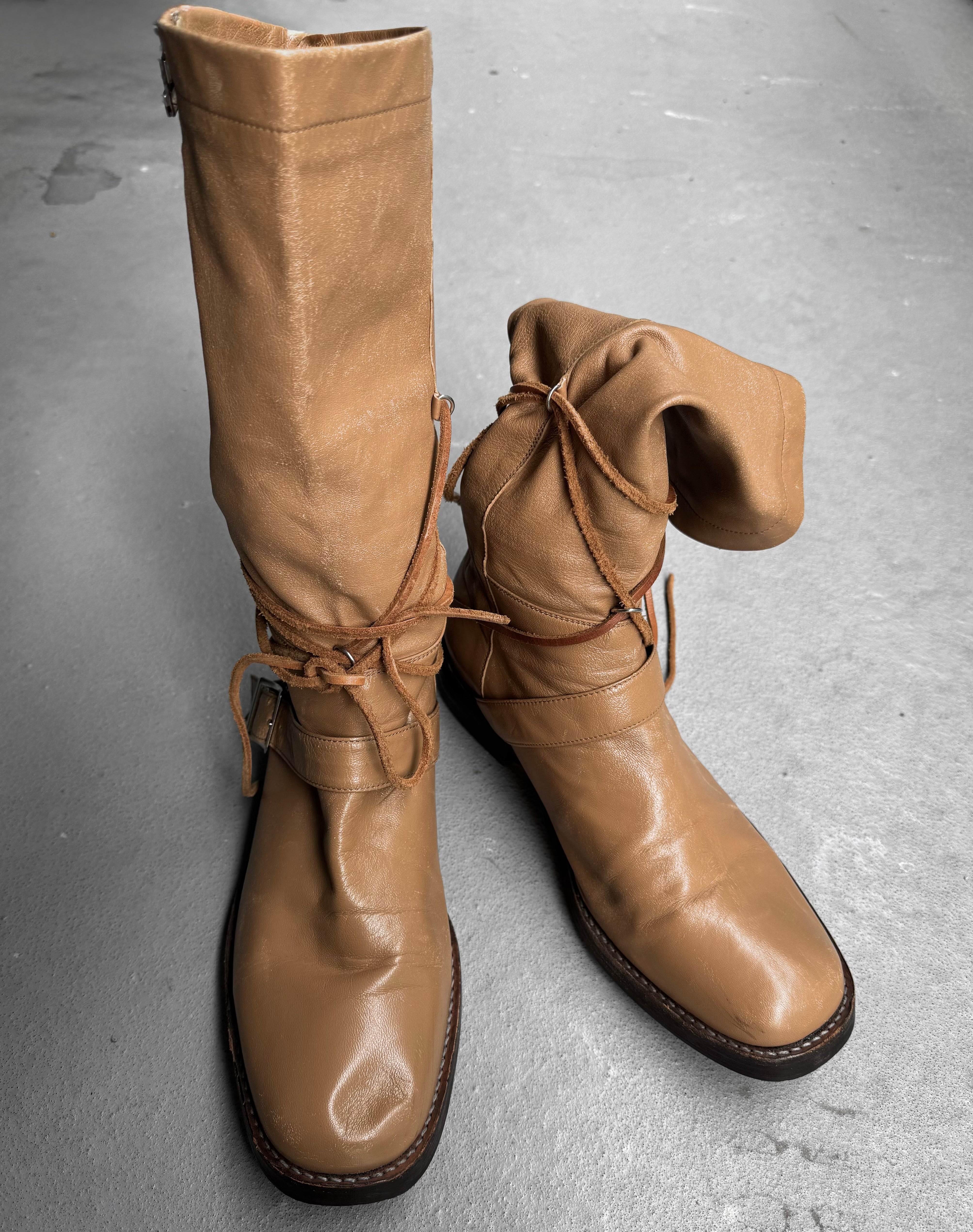 UNDERCOVER AW05 “Arts & Crafts” Beige Lambskin Leather