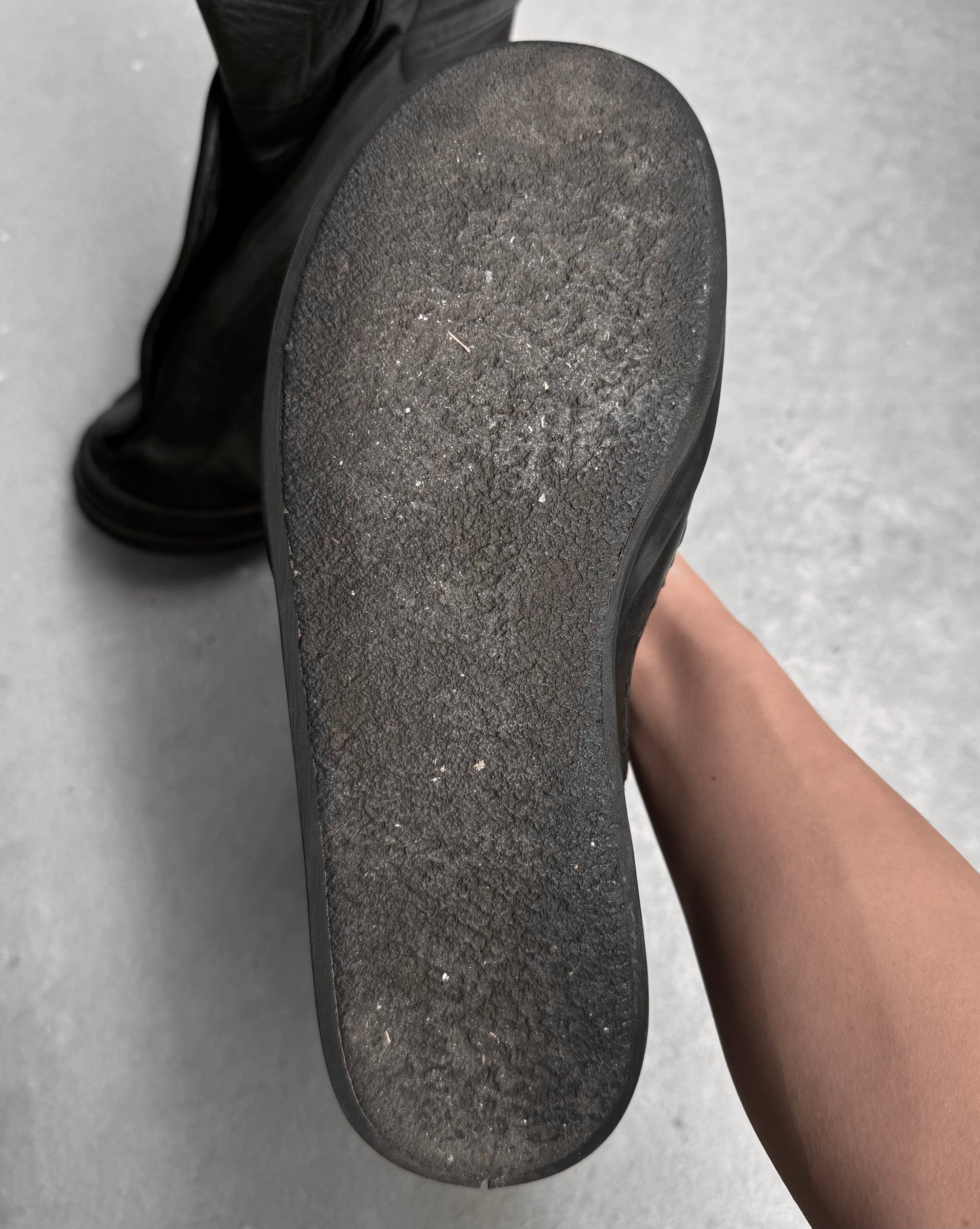 Rick Owens SS11 “ANTHEM” Turbo-basket Mega Hoof Dunks Sneakers