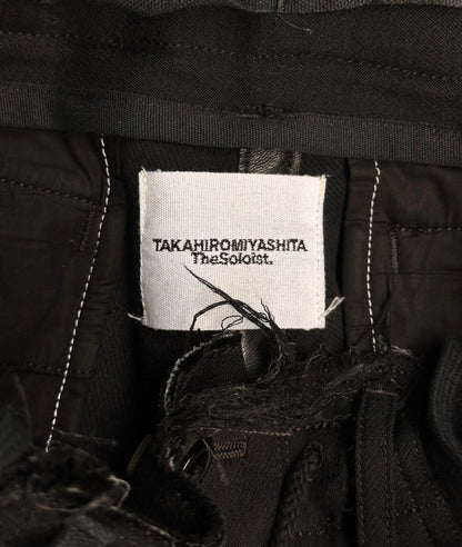 TakahiroMiyashita TheSoloist. AW15 Calf-trimmed Wool ‘Bondage’ Straps Cargo Pants