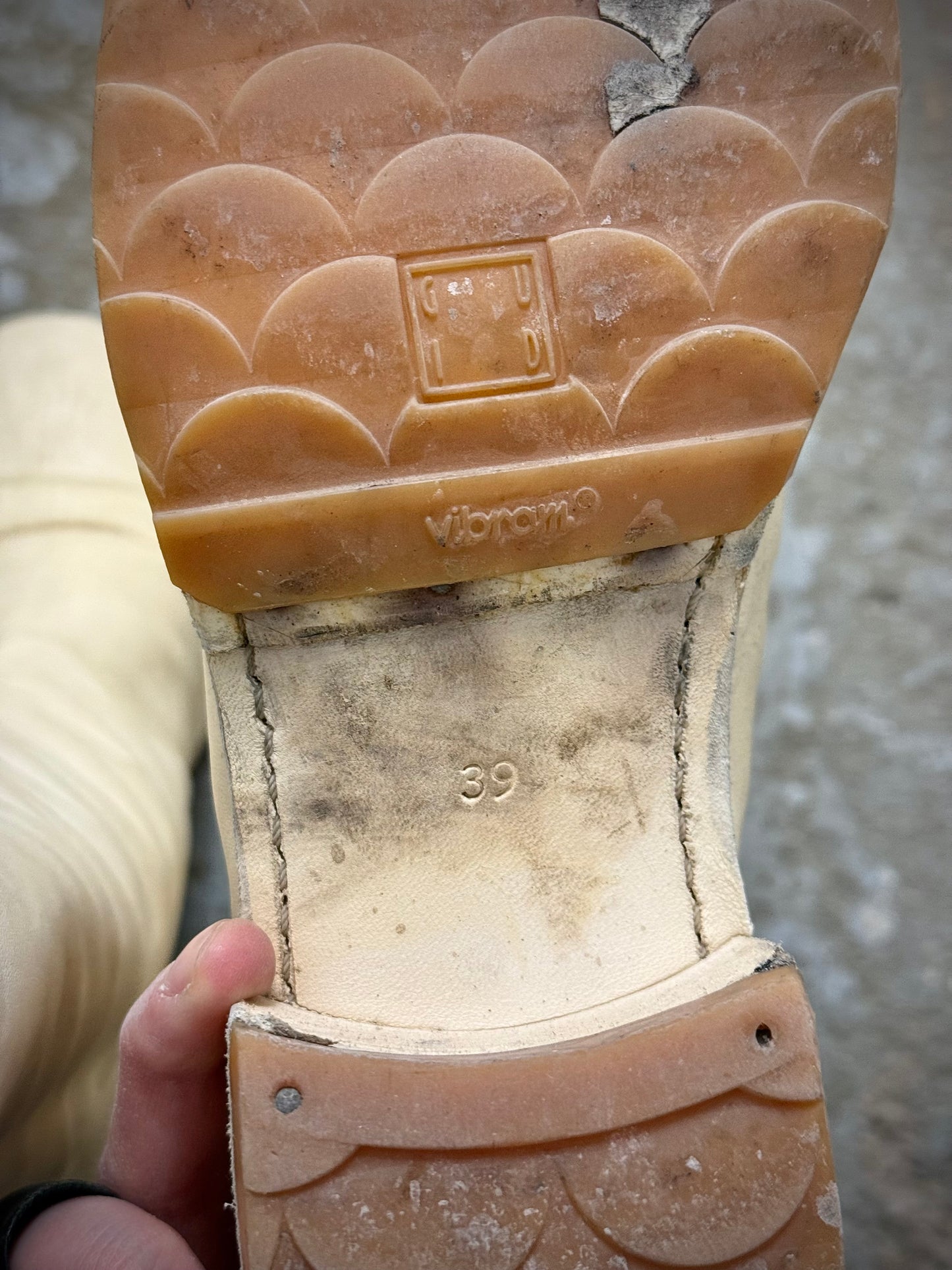 GUIDI 'B788Z' White Full-grain Horse Leather Back Zip Boots