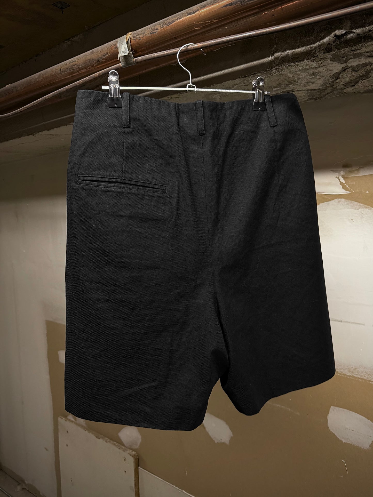 DAMIR DOMA SS09 Double Pleated Drop-crotch Shorts