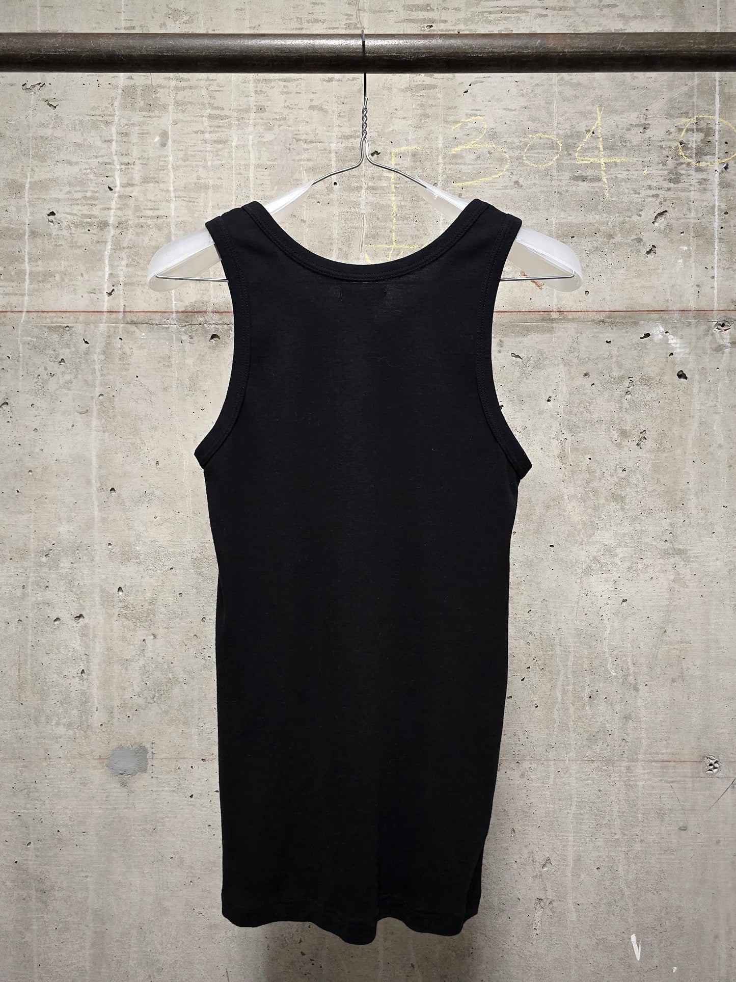 Ann Demeulemeester SS19 "The Eye, Like a Strange Balloon, Mounts Towards Infinity" Print Tank Top