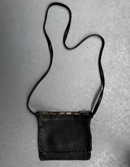 GUIDI 'PKT04' Small Kangaroo Leather 3-Pocket Sling Bag