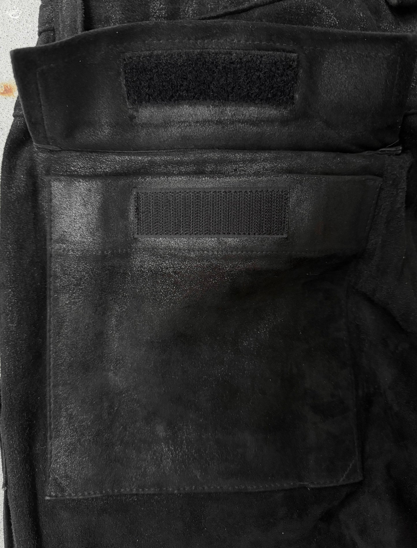 Rick Owens DRKSHDW SS15 “FAUN” Blistered Lambskin Leather Memphis Pants