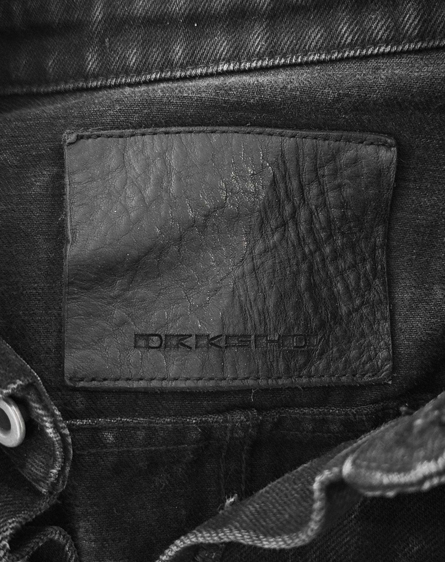 Rick Owens DRKSHDW AW21 "GETHSEMANE" Japanese Denim Outershirt