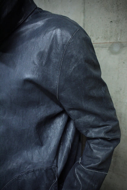 Carol Christian Poell 'LOM/2400 ROOLS-PTC/29' Reversible Object-dyed Kangaroo Leather Parachute Parka Jacket