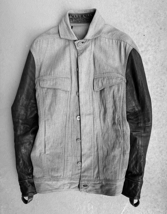 Boris Bidjan Saberi SS16 ‘TEJANA1-F1503B’ Horseskin Leather Sleeves Jacket