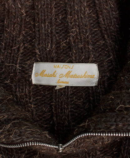 Masakï Matsushïma HOMME Early 00s Fuzzy Wool Knit