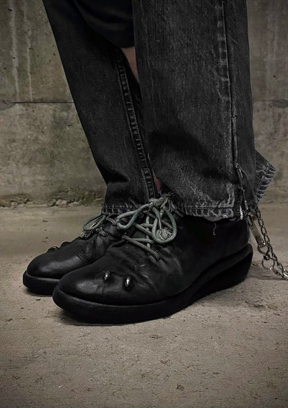 Carol Christian Poell 'AM/2692-IN CORS-PTC/12' U-Sole Prosthetic Officer Derbys detail | DRIEW GARMENTS