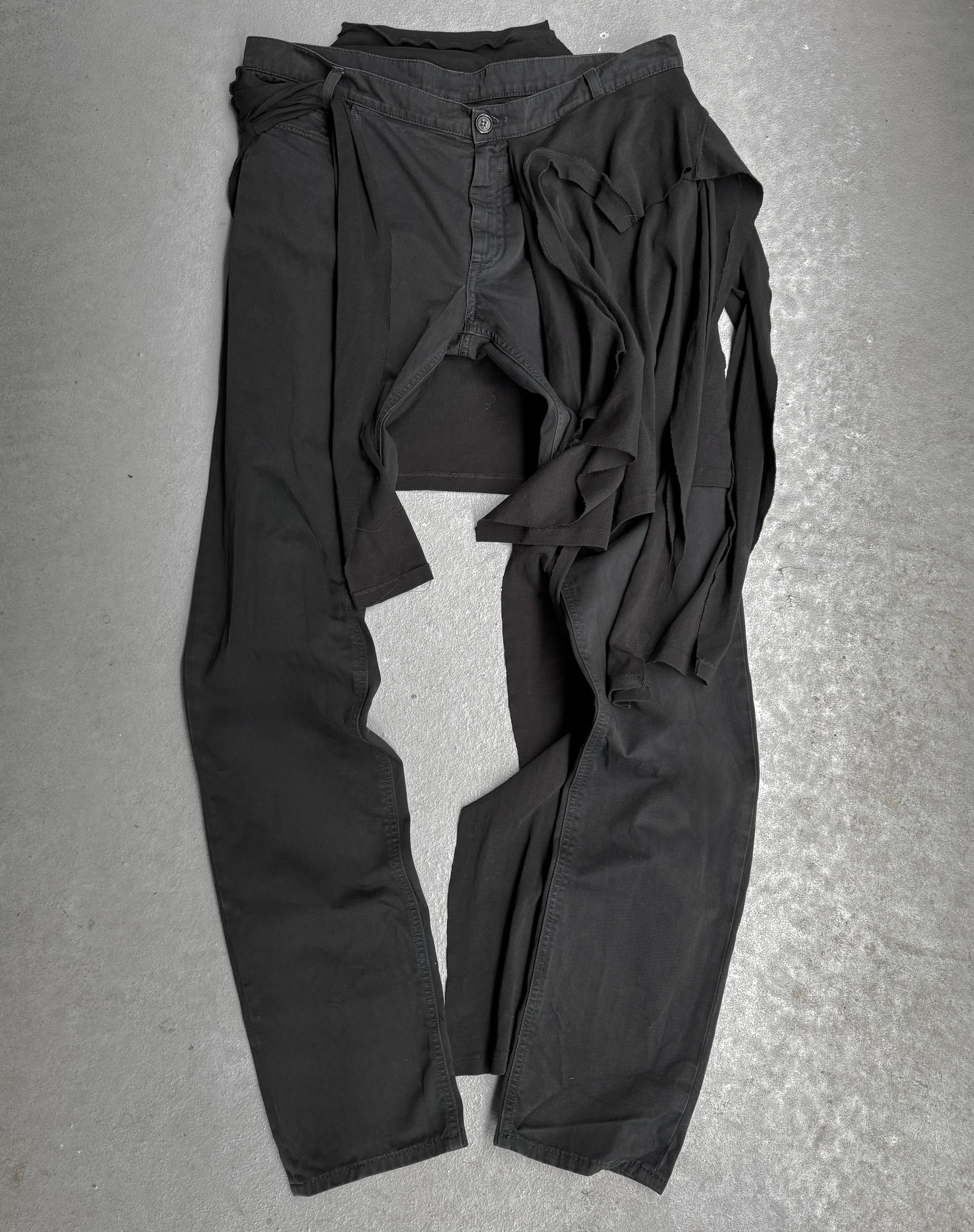 2020ss RAF SIMONS スラックス Raf Simons straight-leg Trousers | Black | FARFETCH