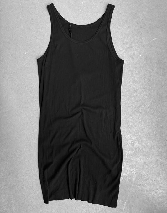 11 by Boris Bidjan Saberi Black Garment-dyed Ribbed Tank Top