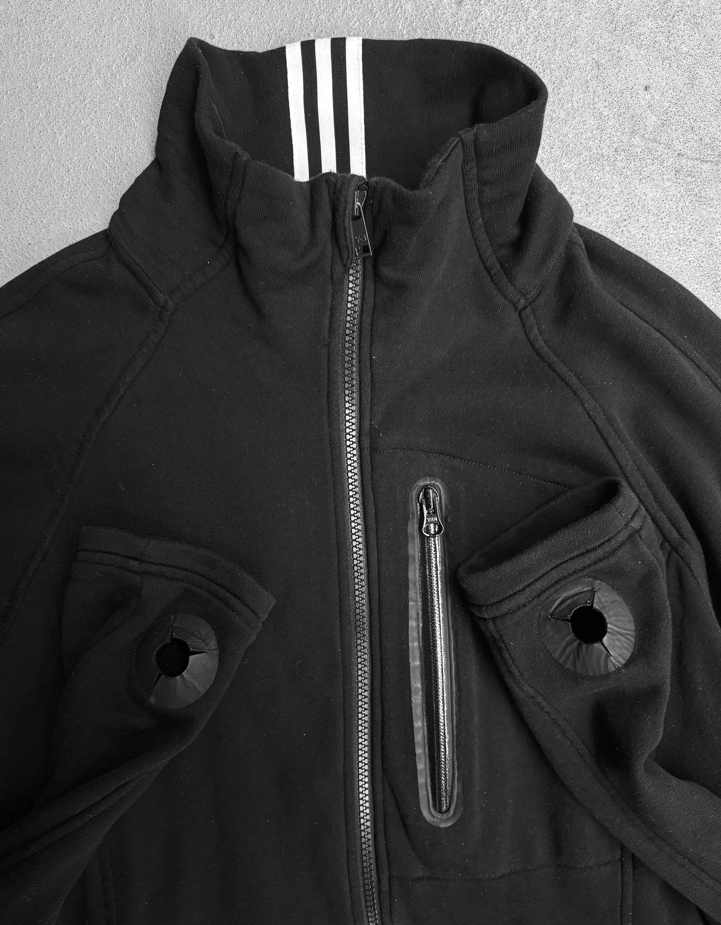 Y-3 by Yohji Yamamoto x Adidas Zip-up Logo Track Jacket