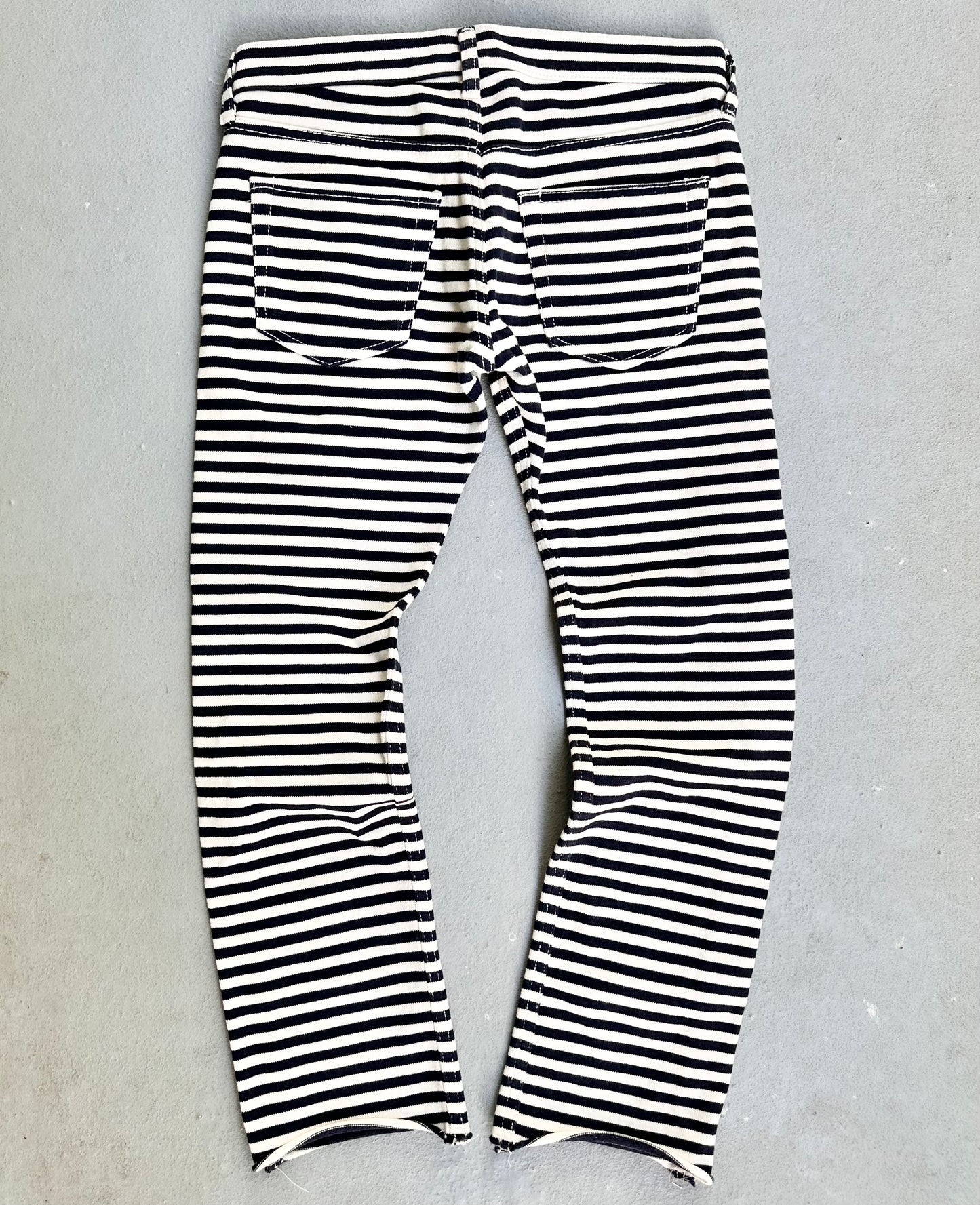 Junya Watanabe AW02 Heavyweight Cotton “Prisoner” Stripe Pants